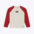 49ers 2026 Mitchell & Ness Retro Roots Premium Long Sleeve T-Shirt