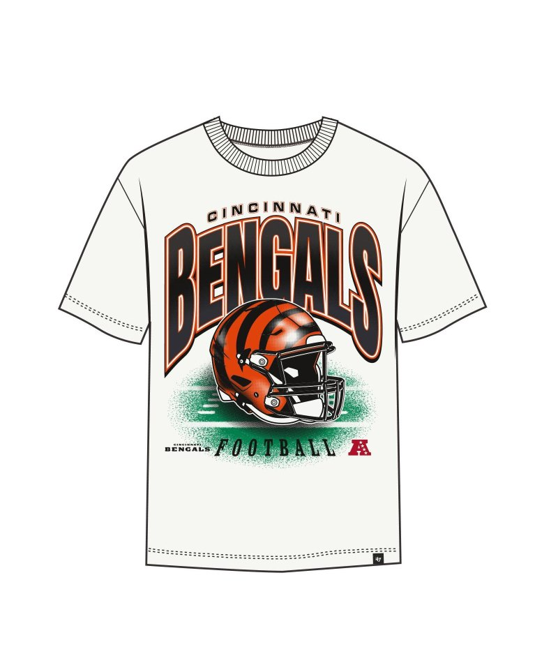 Bengals 2026 '47 Brand Men's Team Flex Foundation T-Shirt