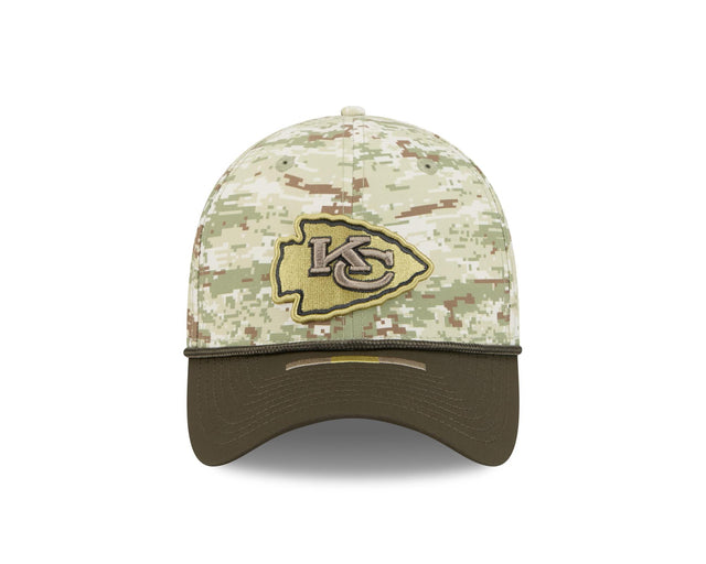 Chiefs 2025 New Era Men's 39THIRTY Salute to Service Hat