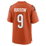 Bengals Joe Burrow Men's Nike Alternate Game Jersey