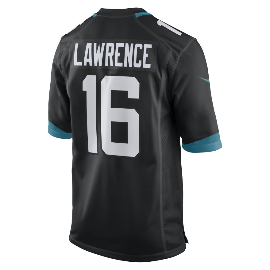 Jaguars Trevor Lawrence Men's Nike Game Jersey