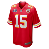 Chiefs Patrick Mahomes Super Bowl LVIII (58) Red Game Jersey