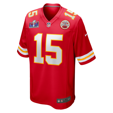 Chiefs Patrick Mahomes Super Bowl LVIII (58) Red Game Jersey