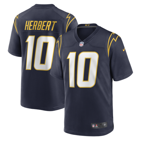 Chargers Justin Herbert Men's Alternate Nike NFL Game Jersey