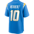Chargers Justin Herbert Men's Nike Game Jersey