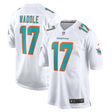 Dolphins Jaylen Waddle Adult Nike Game Jersey-White