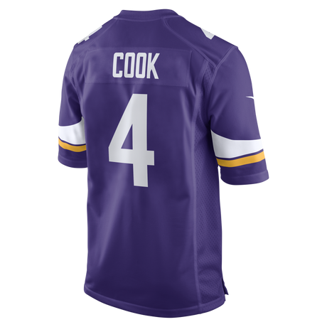 Vikings Dalvin Cook Adult NFL Nike Game Jersey S