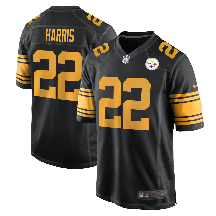 Steelers Najee Harris Men's Nike Color Rush Jersey