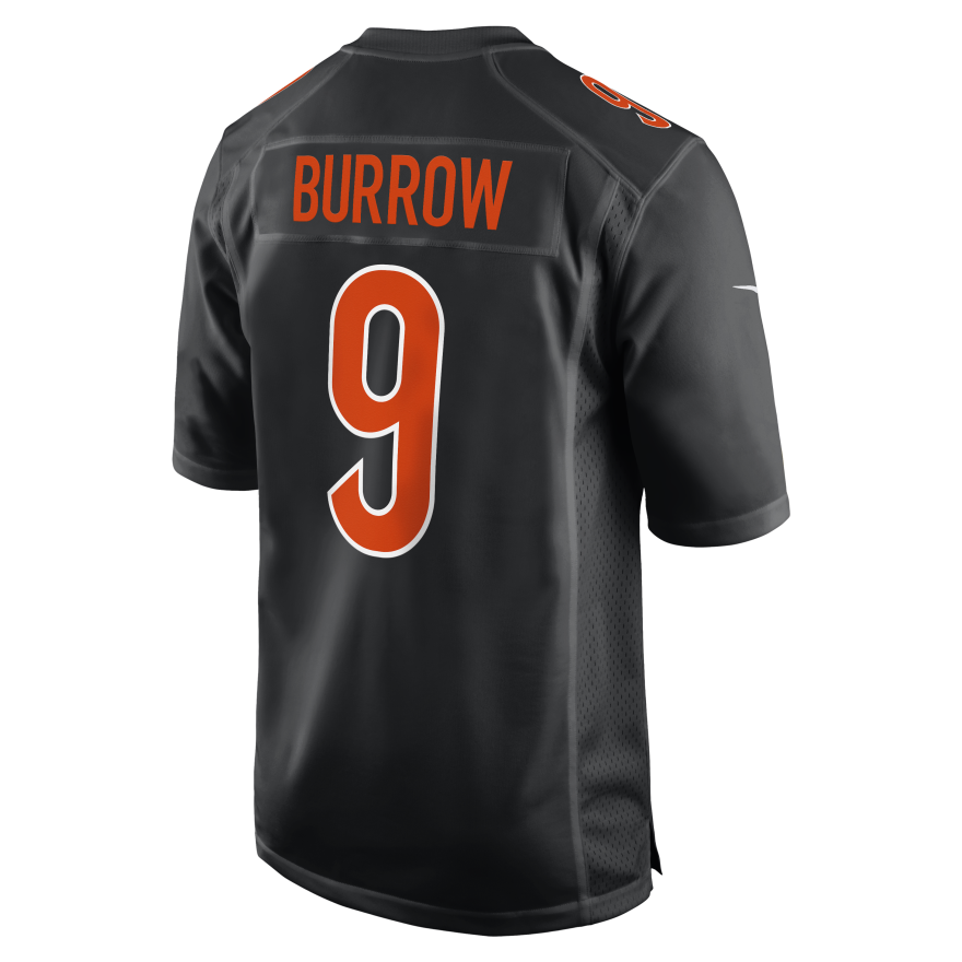 Bengals Joe Burrow Adult Nike Super Bowl LVI Bound Patch Game Jersey
