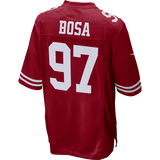 49ers Nick Bosa Men's Red Nike Game Jersey