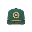 Packers Men's New Era 2024 9SEVENTY Stretch Snap Sideline Hat