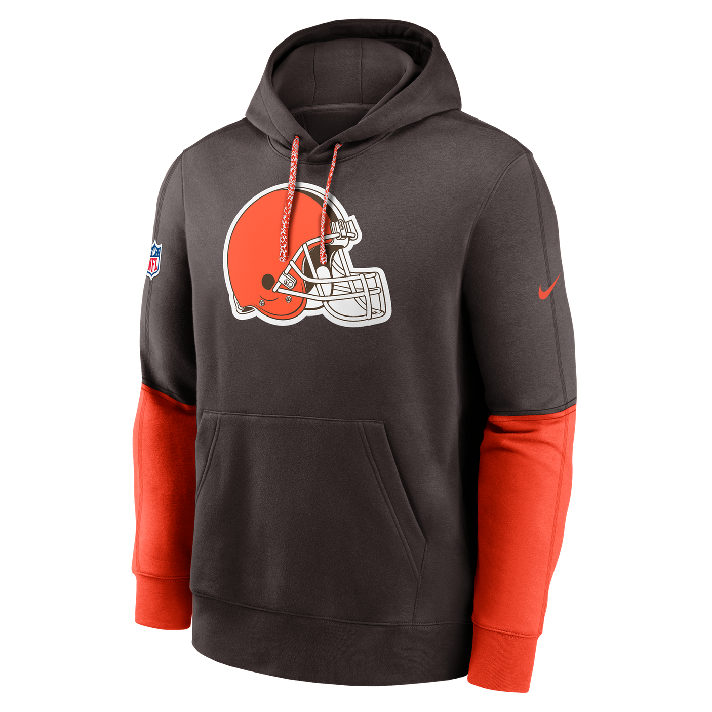 Browns 2024 Nike Men's Sideline Club Sweatshirt