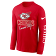 Chiefs 2025 Nike Men's Rewind Long Sleeve T-Shirt