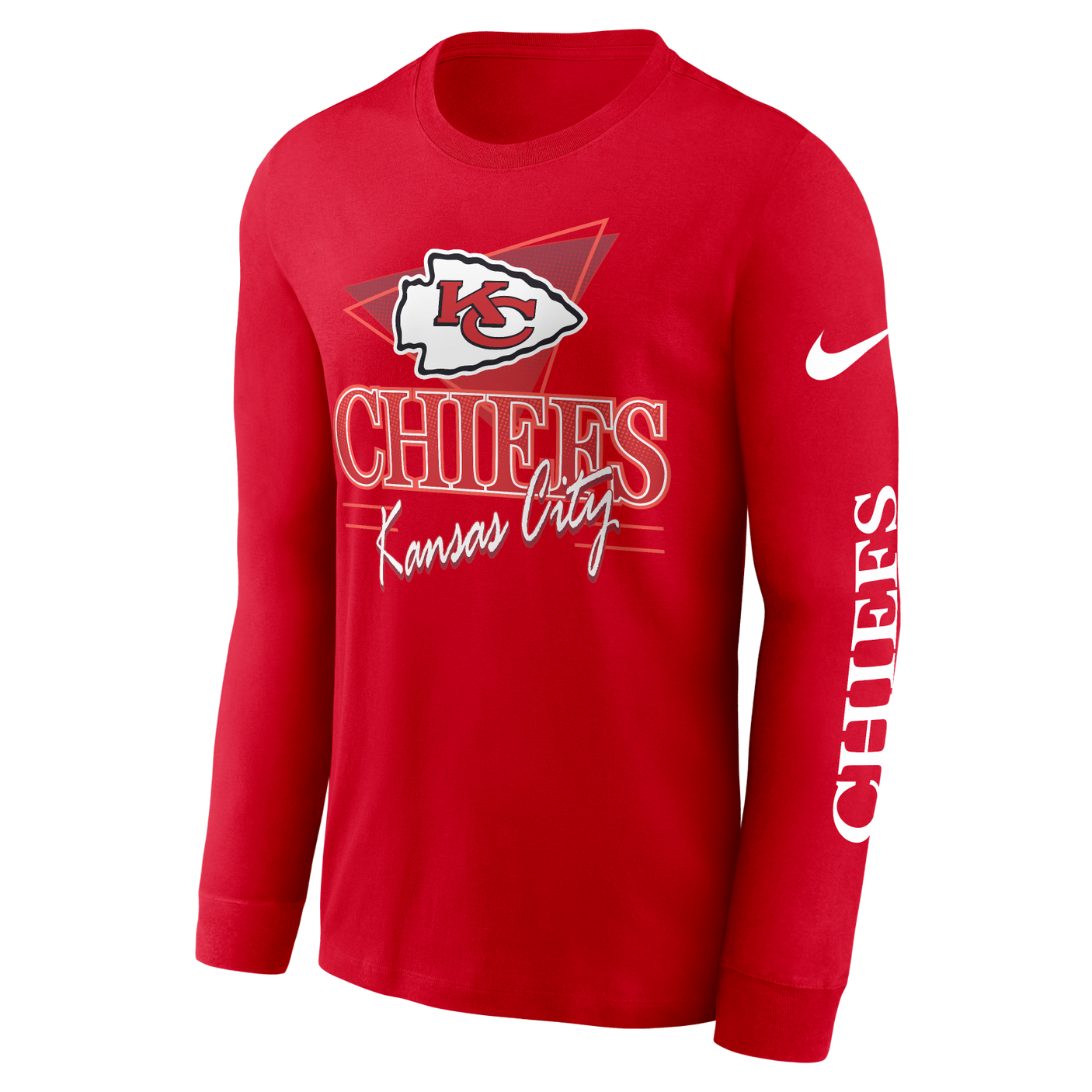 Chiefs 2025 Nike Men's Rewind Long Sleeve T-Shirt