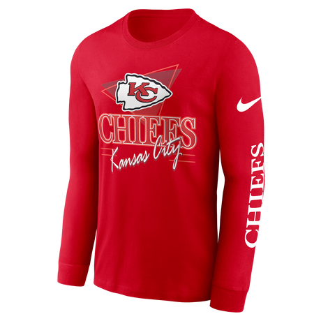 Chiefs 2025 Nike Men's Rewind Long Sleeve T-Shirt