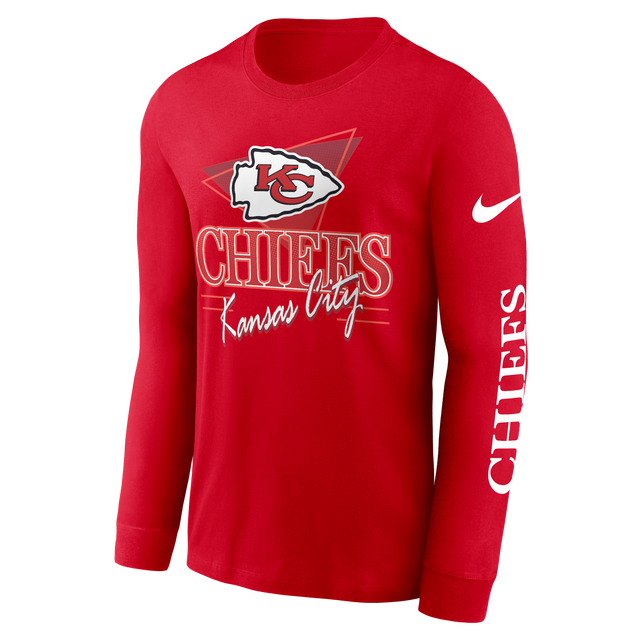 Chiefs 2025 Nike Men's Rewind Long Sleeve T-Shirt