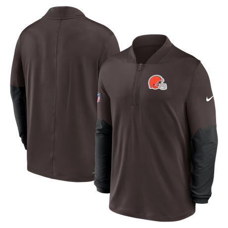 Browns 2025 Nike Men's Mid Weight Half Zip