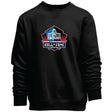 Hall of Fame 2025 Camp David Men's Black Logo Crewneck