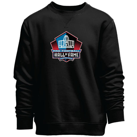 Hall of Fame 2025 Camp David Men's Black Logo Crewneck