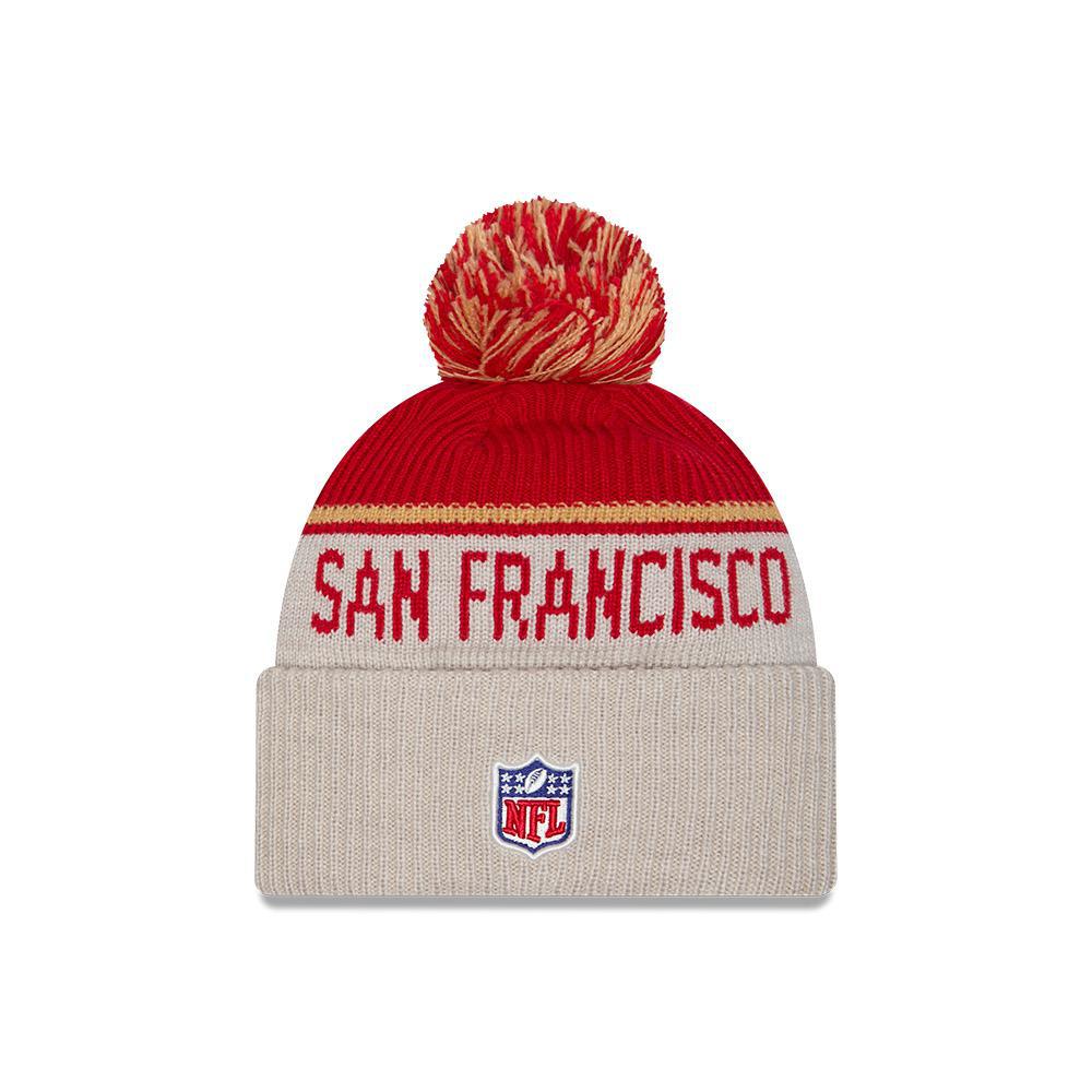 49ers 2024 New Era Sideline Historic Knit