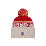 49ers 2024 New Era Sideline Historic Knit