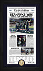 Seahawks Super Bowl LX (60) Champs Front Page News Bronze Coin Photo Mint