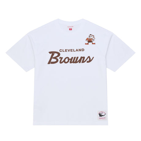 Browns 2026 Mitchell & Ness Men's Head Coach T-Shirt Pro Football Hall of Fame
