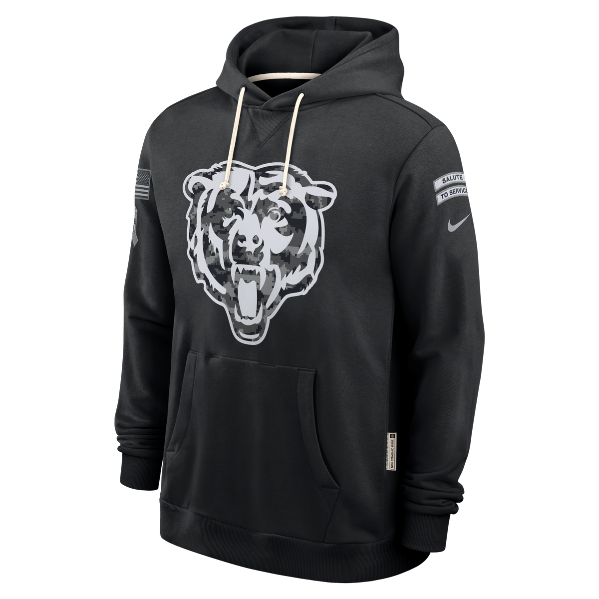 Bears 2026 Nike Men's Salute to Service Hoodie Pro Football Hall of Fame