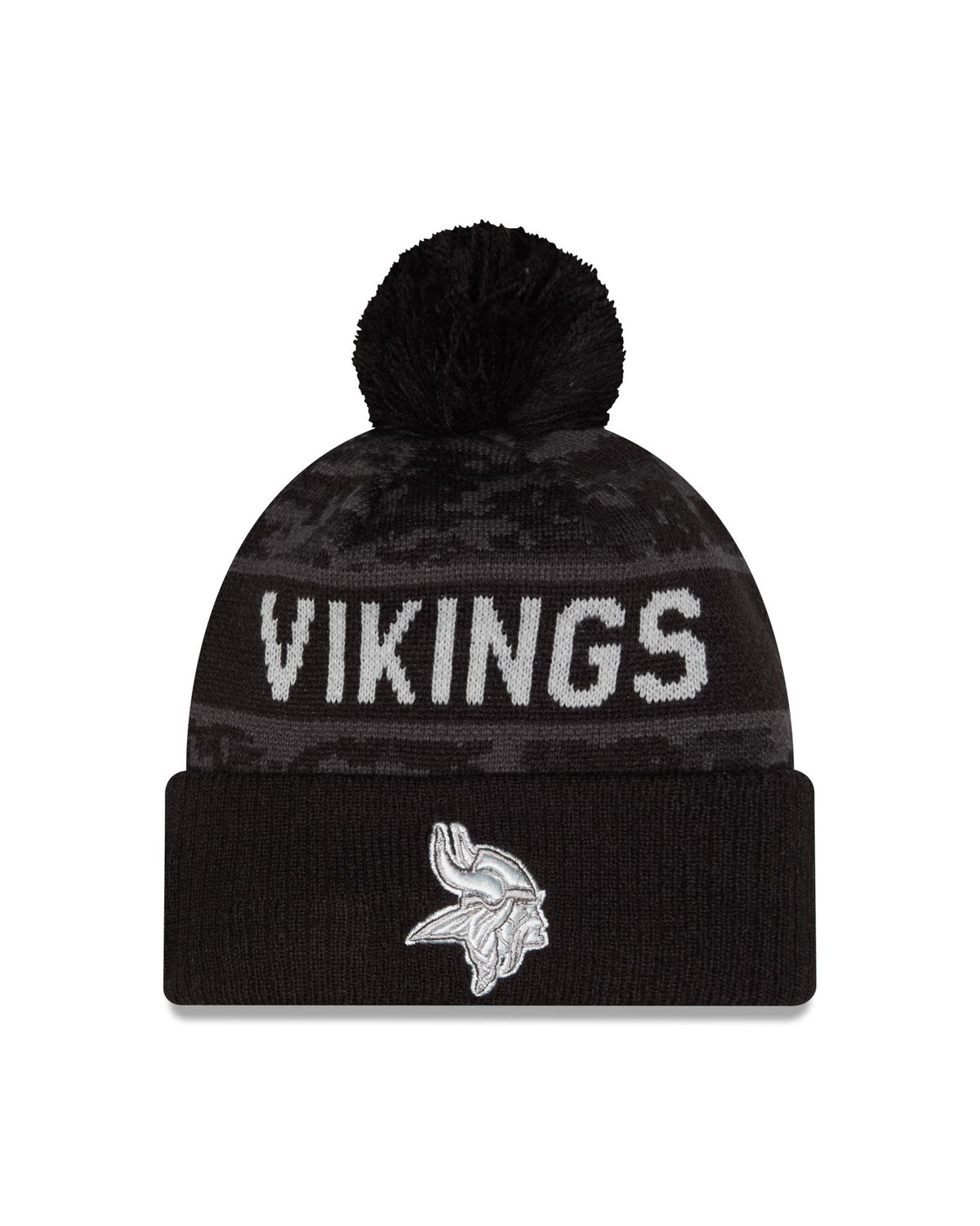 Vikings 2026 New Era Men's Salute to Service Knit Pro Football Hall of Fame