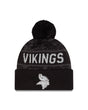 Vikings 2026 New Era Men's Salute to Service Knit Pro Football Hall of Fame