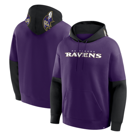 Ravens 2025 Men's Fanatics Helmet Fleece Sweatshirt