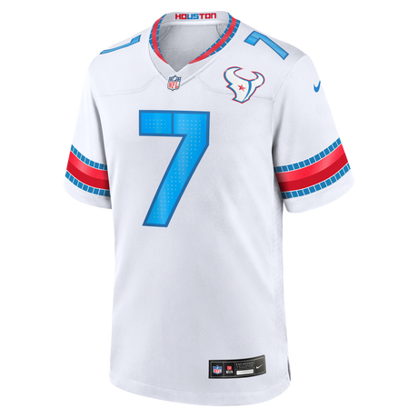 Texans 2026 CJ Stroud Nike Men's Rivalry Jersey Pro Football Hall of Fame