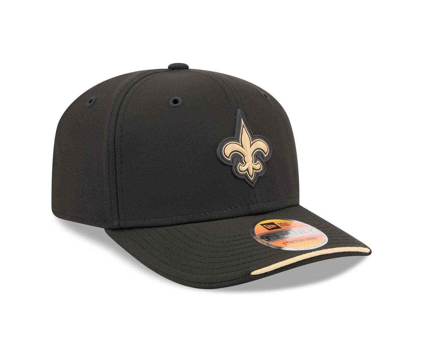 Saints 2026 New Era Men's 9SEVENTY Stretch Snap Sideline Hat