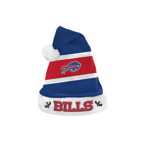 Bills Embroidered Colorblock Santa Hat