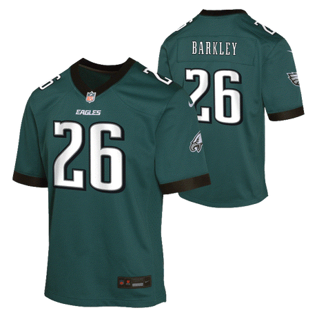 Eagles Saquon Barkley Youth Nike Game Jersey