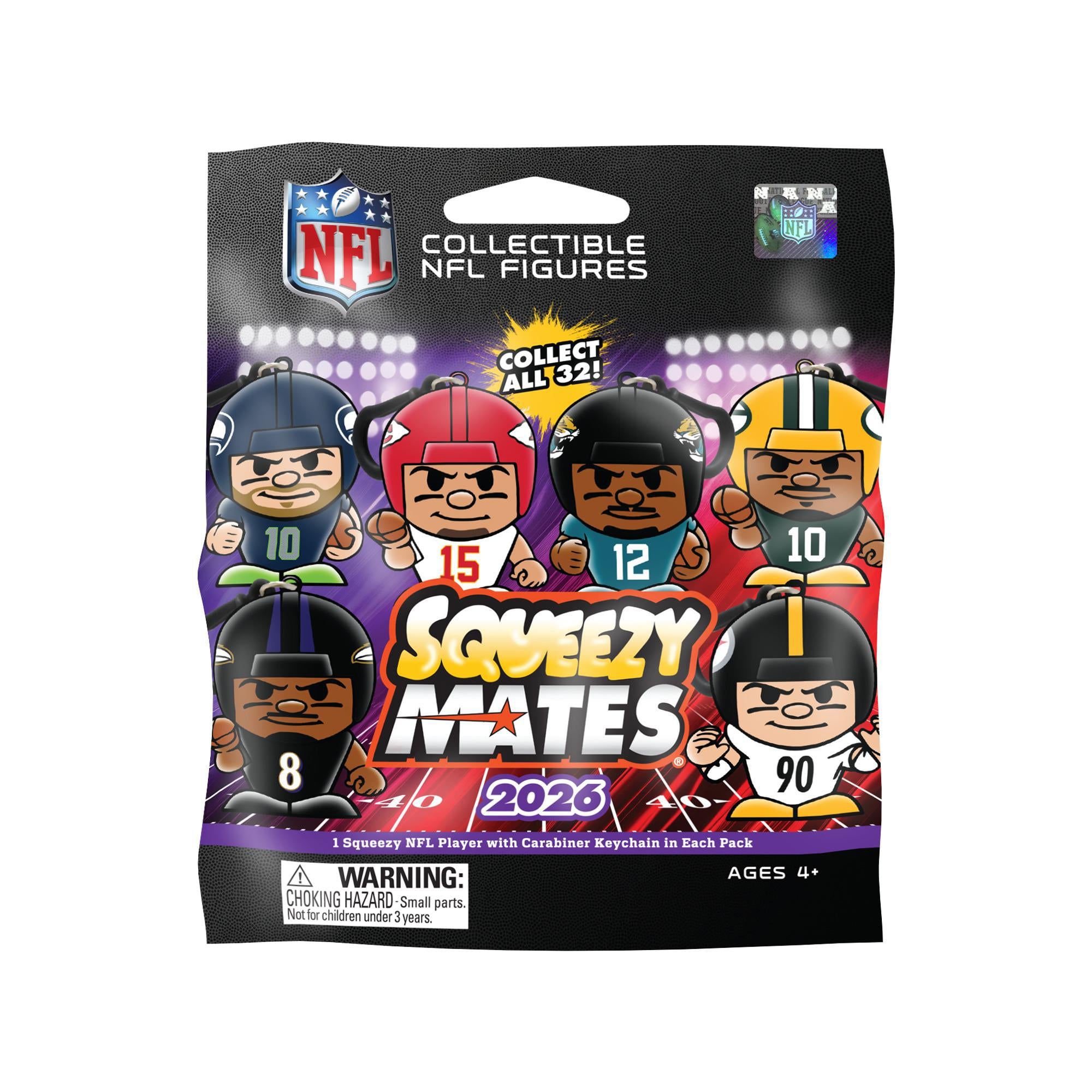 NFL Squeezymate 2026 Blind Pack – Pro Football Hall of Fame