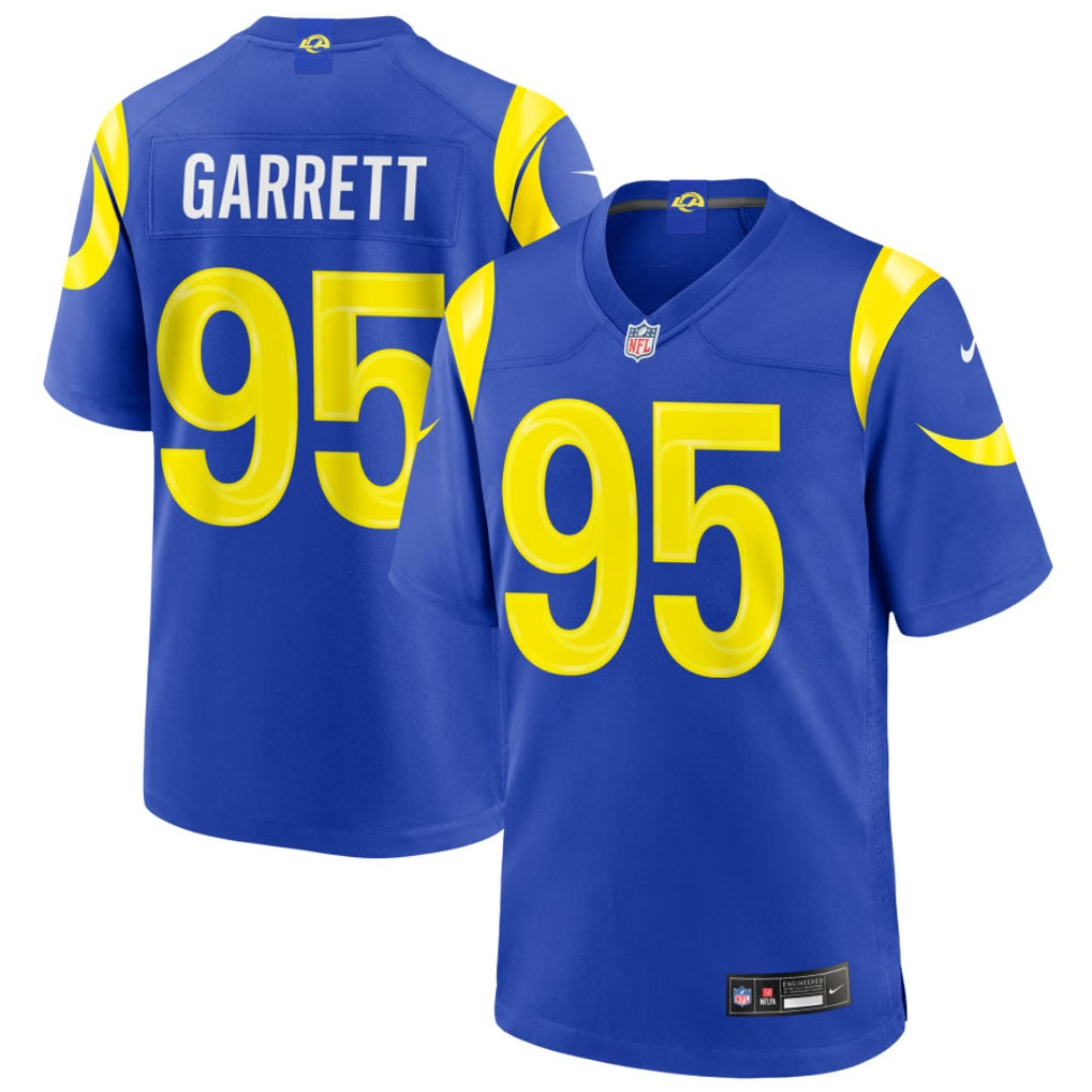Rams Myles Garrett Youth Nike Game Jersey Pro Football Hall of Fame