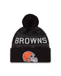 Browns 2026 New Era Men's Salute to Service Knit Pro Football Hall of Fame
