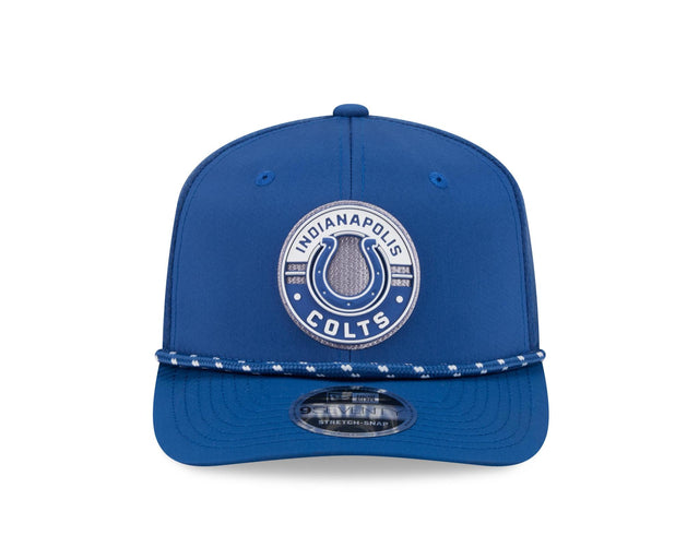 Colts 2026 New Era Men's 9SEVENTY Stretch Snap Two-Tone Hat Pro Football Hall of Fame