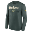 Packers 2026 Nike Men's Rivalries Collection Sideline Legend Dri-FIT Long-Sleeve T-Shirt Pro Football Hall of Fame