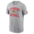 49ers 2024 Nike Men's Logo T-Shirt