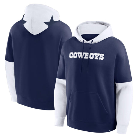 Cowboys 2025 Men's Retro Helmet Fleece Hoodie