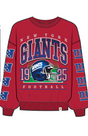 Giants 2025 '47 Brand Women's Go Big Oversized Crewneck