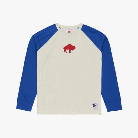 Bills 2026 Mitchell & Ness Retro Roots Premium Long Sleeve T-Shirt Pro Football Hall of Fame