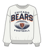 Bears 2025 '47 Brand Women's Arch Cloud Oversized Crewneck