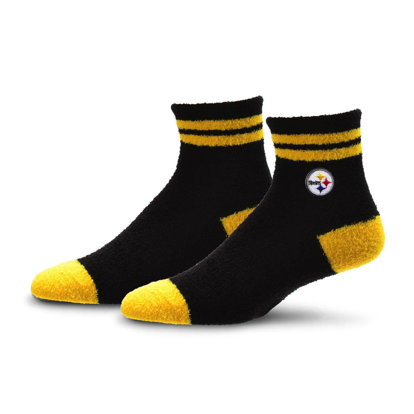 Steelers 2025 Stripe Cozy Sleep Sock