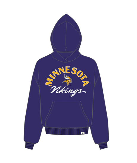 Vikings 2025 '47 Brand Women's Whirlwind Naomi Hoodie