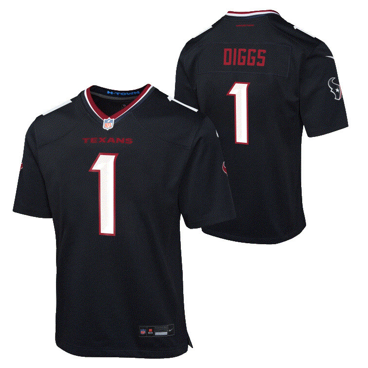 Texans Stefon Diggs Youth Nike Game Jersey