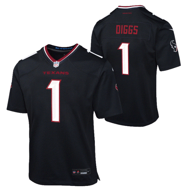 Texans Stefon Diggs Youth Nike Game Jersey