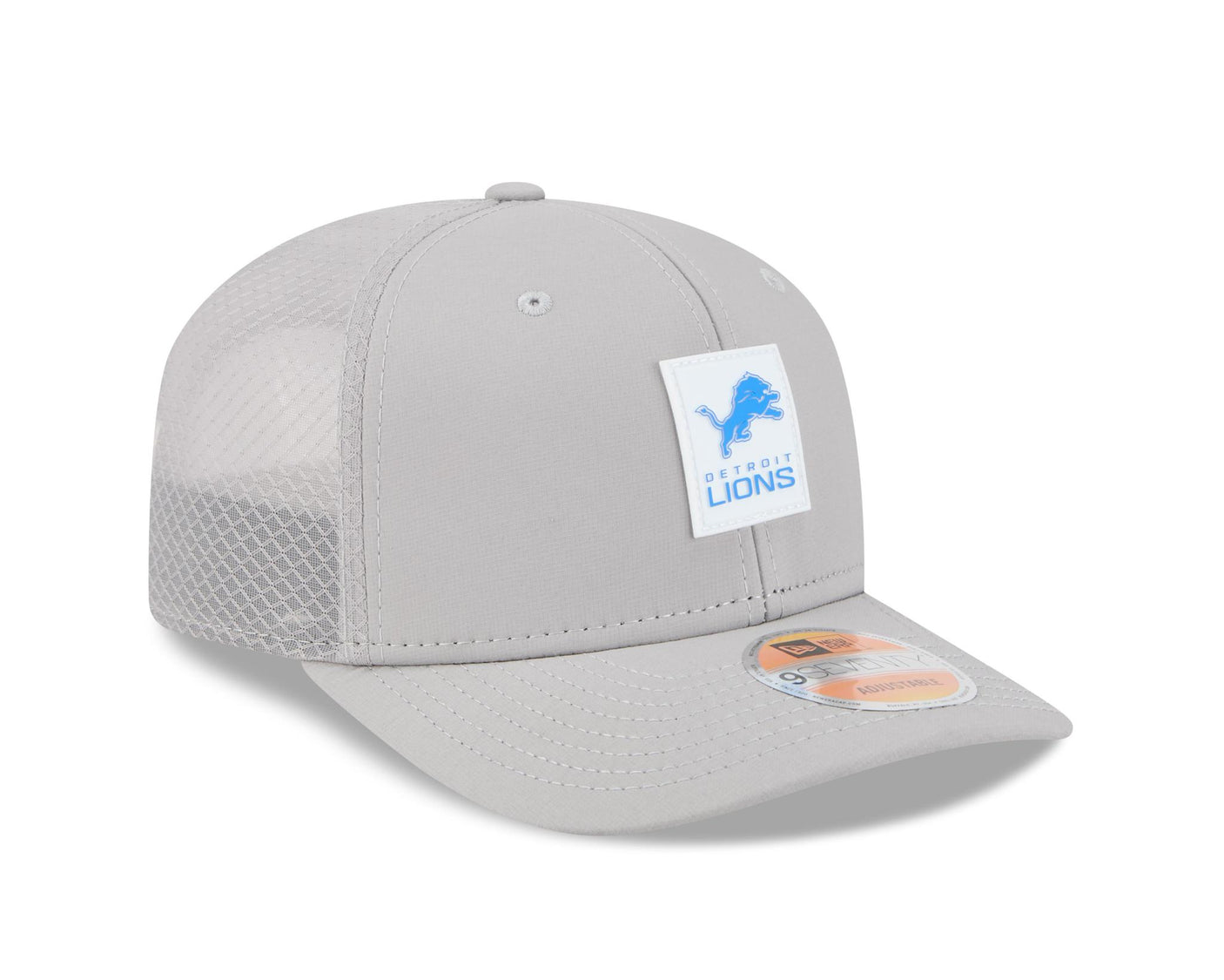 Lions 2025 New Era Men's 9SEVENTY Trucker Sideline Hat